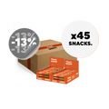Grand format 45 barres protéinées. Enrobées.