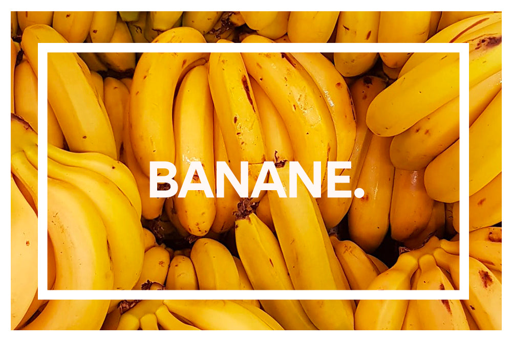 Banane. Chocolat.