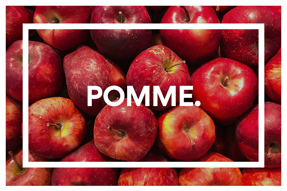 Pomme.